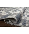 Loloi II Rainier RAI-04 Ivory / Denim 18" x 18" Sample Area Rug
