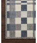 Loloi II Rainier RAI-04 Ivory / Denim 18" x 18" Sample Area Rug