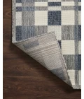 Loloi II Rainier RAI-04 Ivory / Denim 18" x 18" Sample Area Rug