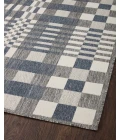 Loloi II Rainier RAI-04 Ivory / Denim 18" x 18" Sample Area Rug