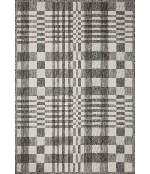 Loloi II Rainier RAI-04 Ivory / Pebble 7'-10" x 10'-10" Area Rug
