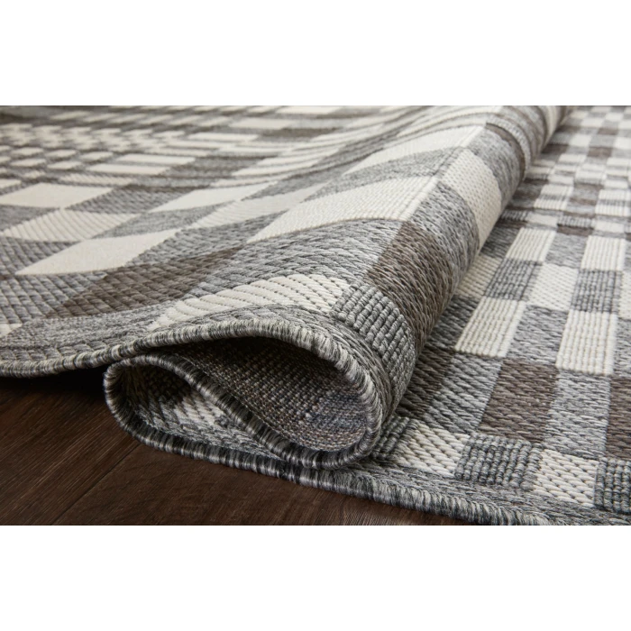 Loloi II Rainier RAI-04 Ivory / Pebble 2'-3" x 7'-7" Area Rug