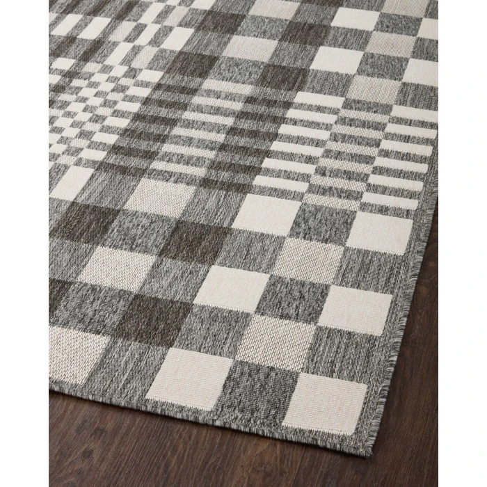 Loloi II Rainier RAI-04 Ivory / Pebble 2'-3" x 7'-7" Area Rug