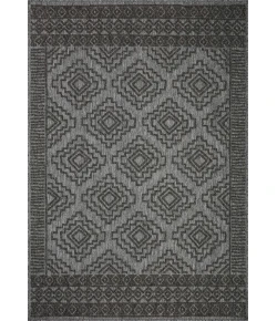 Loloi Rainier RAI-06 Grey / Charcoal Area Rug 5 ft. 3 in. X 7 ft. 7 in. Rectangle