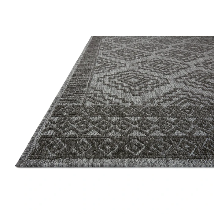 Loloi II Rainier RAI-06 Grey / Charcoal 9'-2" x 12'-2" Area Rug