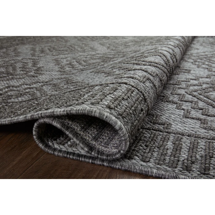 Loloi II Rainier RAI-06 Grey / Charcoal 9'-2" x 12'-2" Area Rug