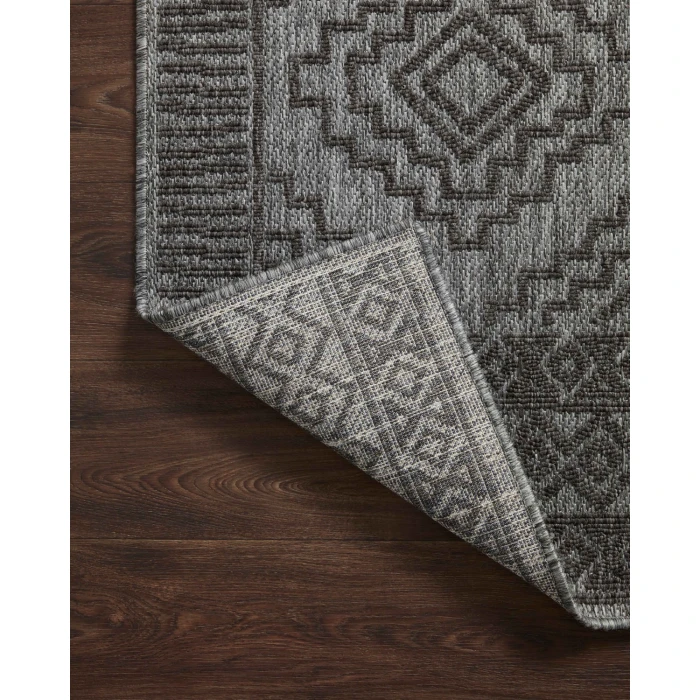 Loloi II Rainier RAI-06 Grey / Charcoal 9'-2" x 12'-2" Area Rug