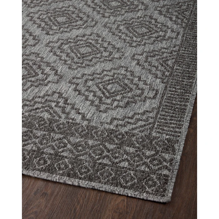 Loloi II Rainier RAI-06 Grey / Charcoal 9'-2" x 12'-2" Area Rug