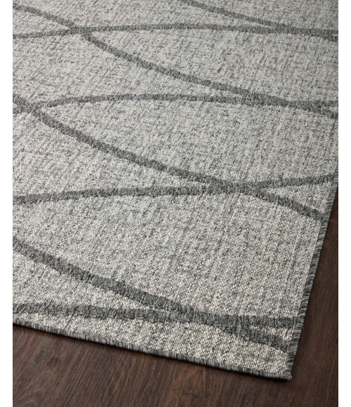Loloi II Rainier RAI-07 Dove / Grey 5'-3" x 7'-7" Area Rug