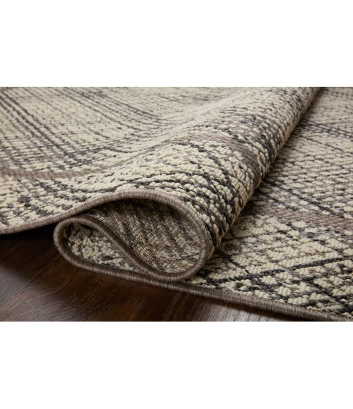 Loloi II Rainier Ivory / Charcoal 5'-3" x 7'-7" Area Rug