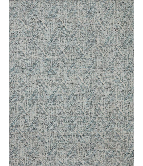 Loloi Raven Blue / Ivory RAV-01 7 ft. 9 in. X 9 ft. 9 in. Rectangle Rug