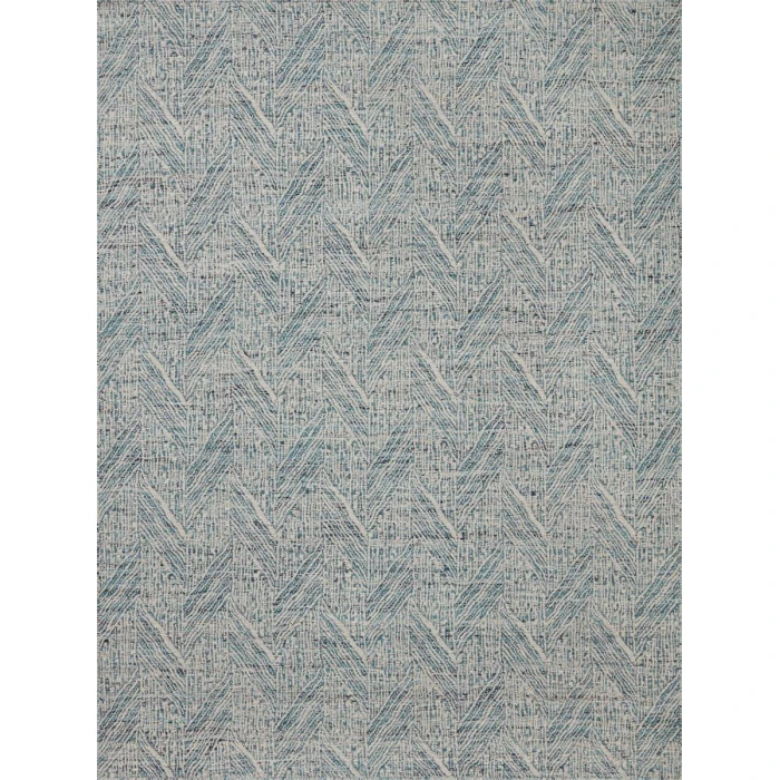 Loloi Raven Blue / Ivory RAV-01 7 ft. 9 in. X 9 ft. 9 in. Rectangle Rug