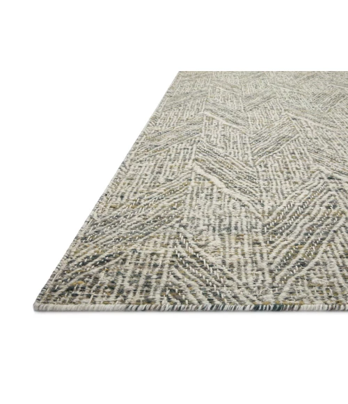 Loloi Raven Moss / Ivory RAV-01 7 ft. 9 in. X 9 ft. 9 in. Rectangle Rug