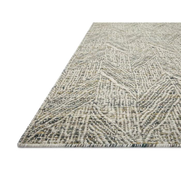 Loloi Raven Moss / Ivory RAV-01 5 ft. 6 in. X 8 ft. 6 in. Rectangle Rug