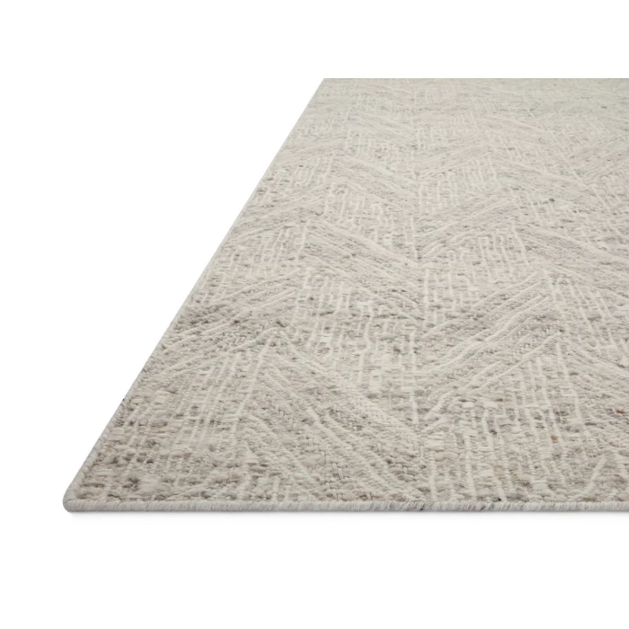 Loloi Raven Silver / Ivory RAV-01 8 ft. 6 in. X 11 ft. 6 in. Rectangle Rug