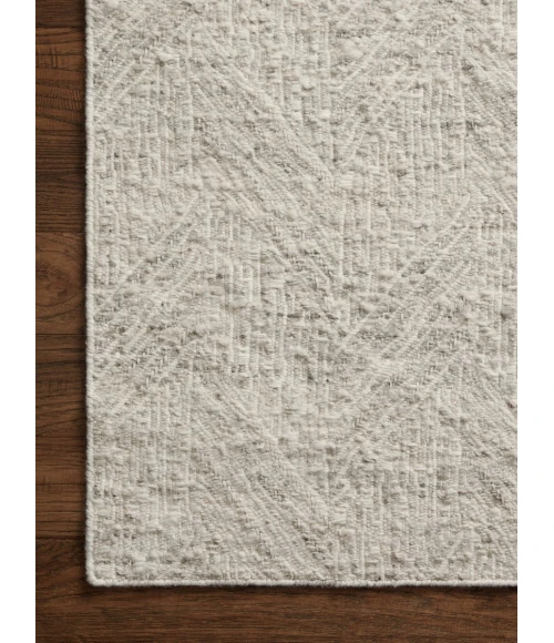 Loloi Raven Silver / Ivory RAV-01 7 ft. 9 in. X 9 ft. 9 in. Rectangle Rug