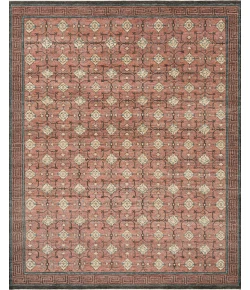 Loloi Reina REI-01 DUSTY RED / DUSTY RED Area Rug 2 ft. 0 in. X 3 ft. 0 in. Rectangle