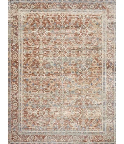 Loloi Revere REV-07 TERRACOTTA / MULTI Area Rug 2 ft. 6 in. X 16 ft. 0 in. Rectangle