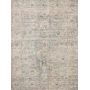 Loloi Revere REV-09 LIGHT BLUE / MULTI Area Rug 2 ft. 6 in. X 16 ft. 0 in. Rectangle
