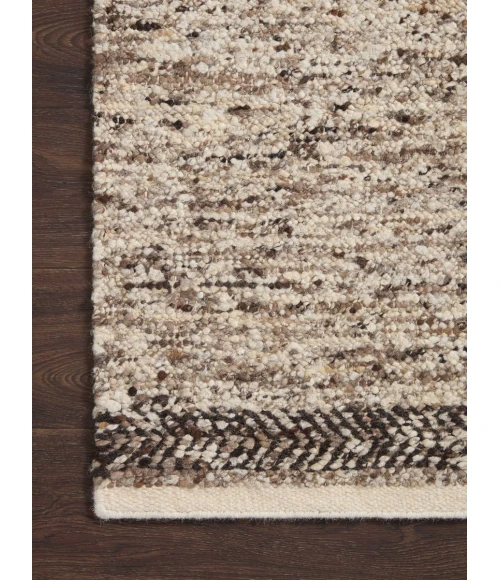 Loloi Reyla RLA-01 Granite / Mocha 2'-0" x 3'-0" Area Rug