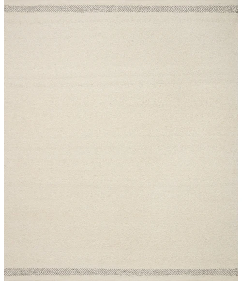 Loloi Reyla RLA-01 Ivory / Silver 2'-0" x 3'-0" Area Rug