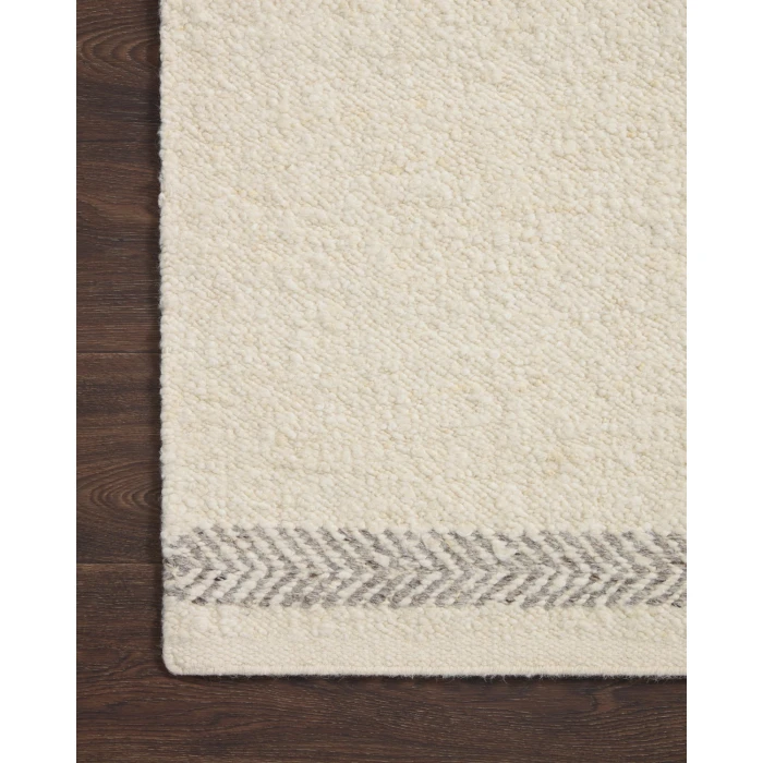 Loloi Reyla RLA-01 Ivory / Silver 9'-3" x 13' Area Rug