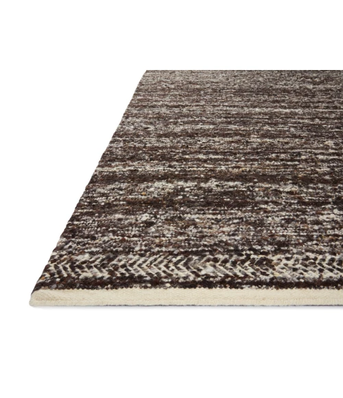 Loloi Reyla RLA-01 Mocha / Ivory 2'-0" x 3'-0" Area Rug