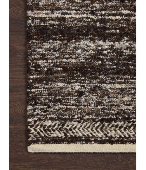Loloi Reyla RLA-01 Mocha / Ivory 2'-0" x 3'-0" Area Rug