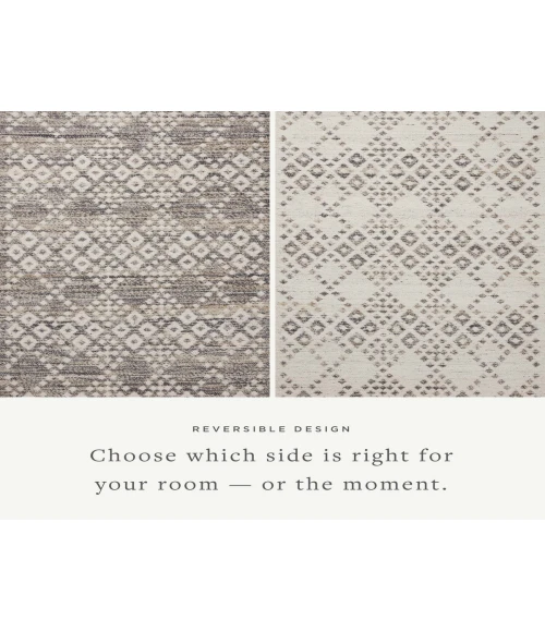 Angela Rose x Loloi Rivers Denim / Ivory RIV-01 2 ft. 3 in. X 3 ft. 9 in. Rectangle Rug