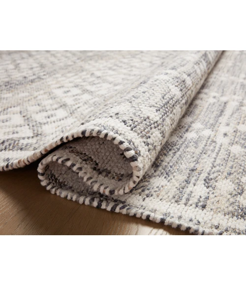 Angela Rose x Loloi Rivers Denim / Ivory RIV-01 2 ft. 3 in. X 3 ft. 9 in. Rectangle Rug