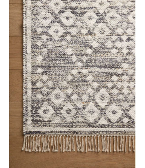 Angela Rose x Loloi Rivers Denim / Ivory RIV-01 2 ft. 3 in. X 3 ft. 9 in. Rectangle Rug