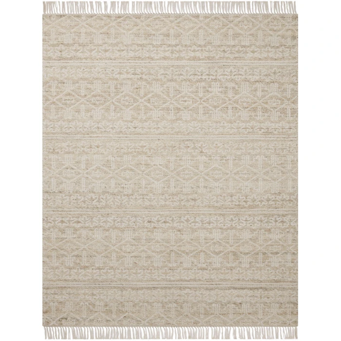Angela Rose x Loloi Rivers Sand / Ivory RIV-03 5 ft. X 7 ft. 6 in. Rectangle Rug