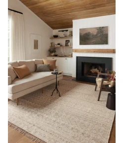 Angela Rose x Loloi Rivers Sand / Ivory RIV-03 2 ft. 3 in. X 3 ft. 9 in. Rectangle Rug