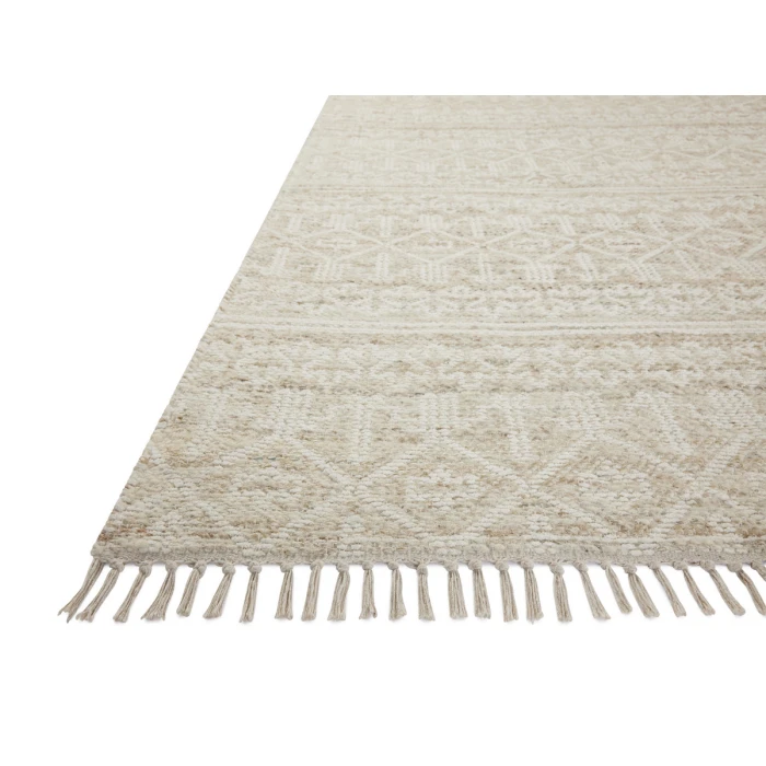 Angela Rose x Loloi Rivers Sand / Ivory RIV-03 5 ft. X 7 ft. 6 in. Rectangle Rug