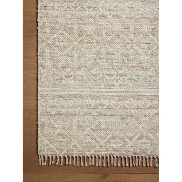 Angela Rose x Loloi Rivers Sand / Ivory RIV-03 5 ft. X 7 ft. 6 in. Rectangle Rug