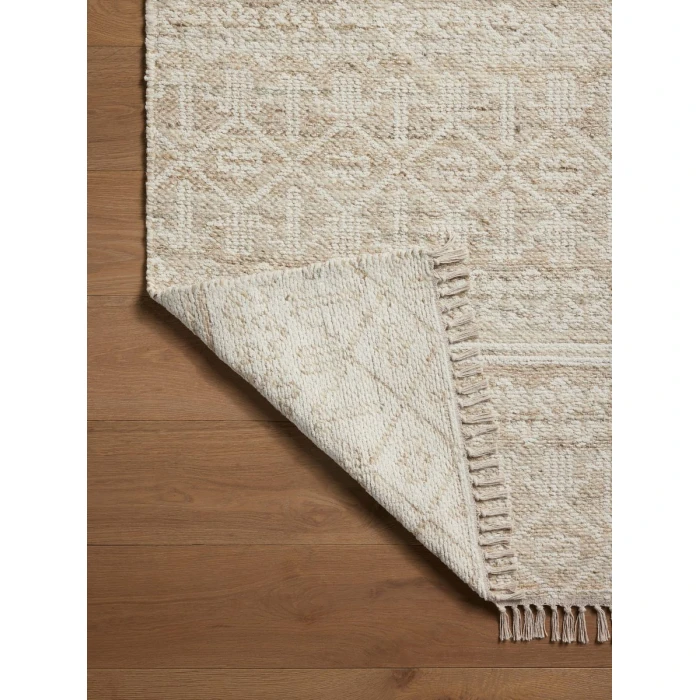 Angela Rose x Loloi Rivers Sand / Ivory RIV-03 5 ft. X 7 ft. 6 in. Rectangle Rug