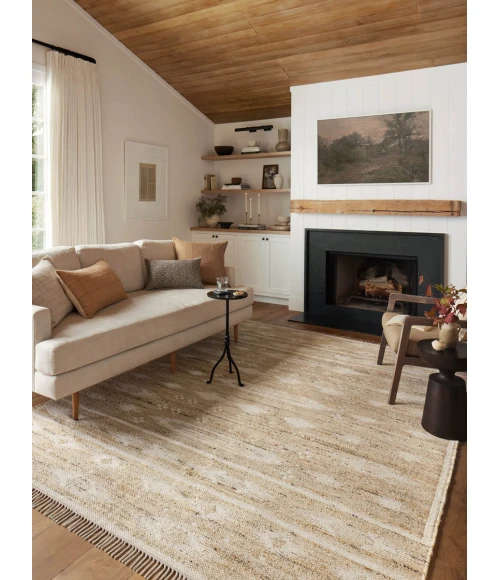 Angela Rose x Loloi Rivers Natural / Ivory RIV-04 3 ft. 6 in. X 5 ft. 6 in. Rectangle Rug