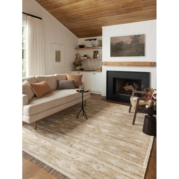Angela Rose x Loloi Rivers Natural / Ivory RIV-04 9 ft. 3 in. X 13 ft. Rectangle Rug
