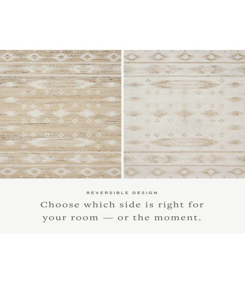 Angela Rose x Loloi Rivers Natural / Ivory RIV-04 3 ft. 6 in. X 5 ft. 6 in. Rectangle Rug