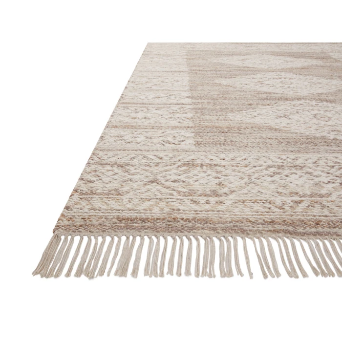 Angela Rose x Loloi Rivers Lilac / Ivory RIV-05 18 in. X 18 in. Sample Rug