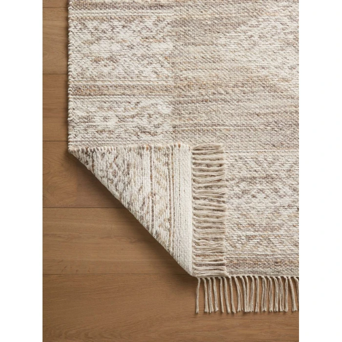 Angela Rose x Loloi Rivers Lilac / Ivory RIV-05 18 in. X 18 in. Sample Rug
