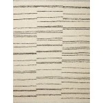 Loloi Roman ROM-04 NATURAL / black Area Rug 4 ft. 0 in. X 6 ft. 0 in. Rectangle