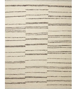 Loloi Roman ROM-04 NATURAL / black Area Rug 9 ft. 6 in. X 13 ft. 6 in. Rectangle
