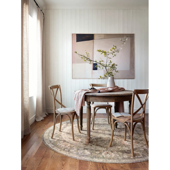 Chris Loves Julia x Loloi Rosemarie Sage / Blush ROE-01 11 ft. 6 in. X 15 ft. 6 in. Rectangle Rug