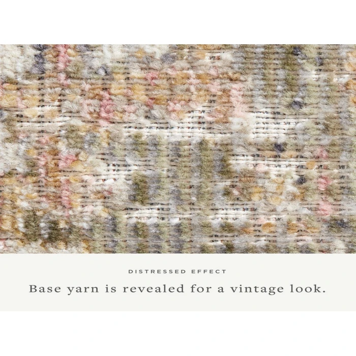 Chris Loves Julia x Loloi Rosemarie Sage / Blush ROE-01 11 ft. 6 in. X 15 ft. 6 in. Rectangle Rug