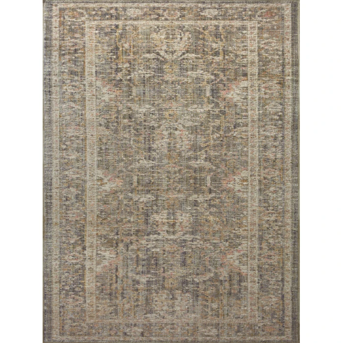 Chris Loves Julia x Loloi Rosemarie Sage / Blush ROE-01 11 ft. 6 in. X 15 ft. 6 in. Rectangle Rug