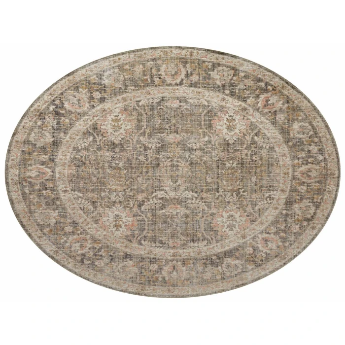 Chris Loves Julia x Loloi Rosemarie Sage / Blush ROE-01 11 ft. 6 in. X 15 ft. 6 in. Rectangle Rug
