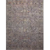 Chris Loves Julia x Loloi Rosemarie ROE-04 GRAPHITE / MULTI Area Rug 3 ft. 2 in. X 3 ft. 2 in. Round