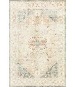 Loloi Rosette ROS-06 CLAY / IVORY Area Rug 2 ft. 6 in. X 7 ft. 6 in. Rectangle
