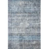 Loloi Rumi RUM-02 BLUE Area Rug 5 ft. 0 in. X 7 ft. 6 in. Rectangle